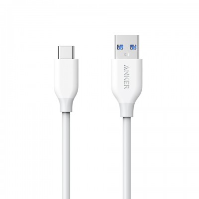 كيبل انكر USB-C to USB 3.0 مقاس 90 سم لون ابيض